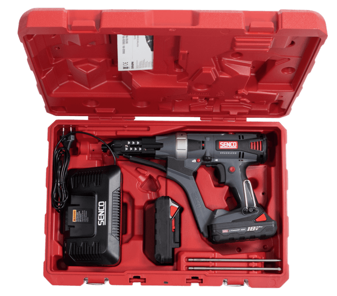 Hovedbilde Skruautomat 25-75mm 2500 o/min DS722-18V med 2stk 3Ah batterier og lader