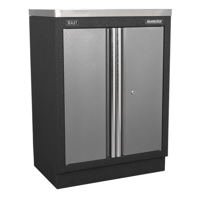 Hovedbilde Verkstedinnredning Superline PRO 3,2m med rustfri benkplate APMSSTACK03SS