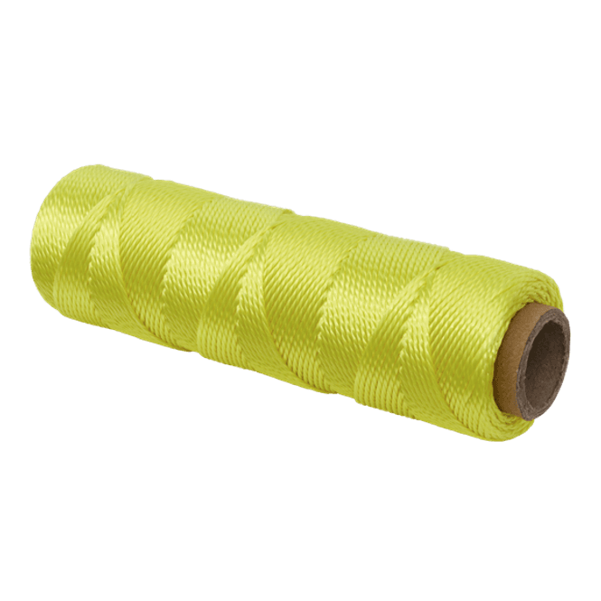 Hovedbilde Rettesnor gul nylon snøre 76m BLY1