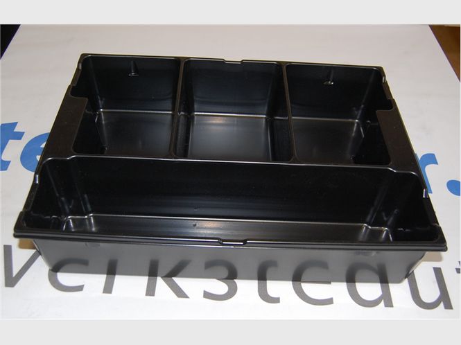 Hovedbilde Innlegg til L-Boxx smådelsbrett med 4 rom 96x435x320 6000010966