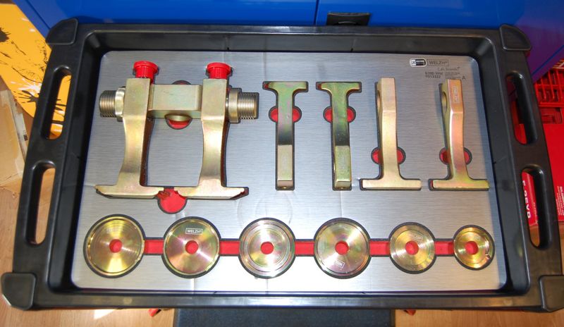 Hydraulisk pressevogn 22 tonn. 