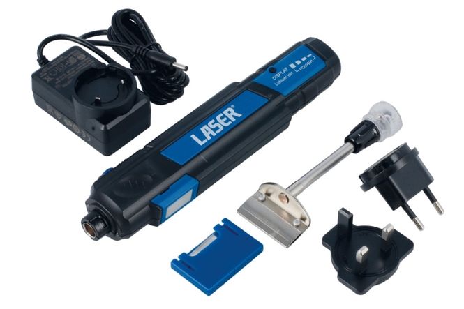 Hovedbilde Oppladbar skrape med varme 7,4V 60W 8808