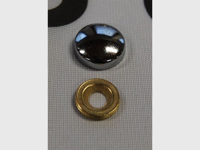 Hovedbilde 2747 Skrue Hette 19mm Krom 10stk