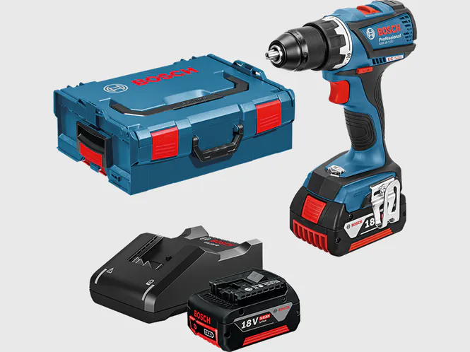 Hovedbilde Bosch Drill GSR 18V-EC 2x5AH GAL1840CV L-BOXX