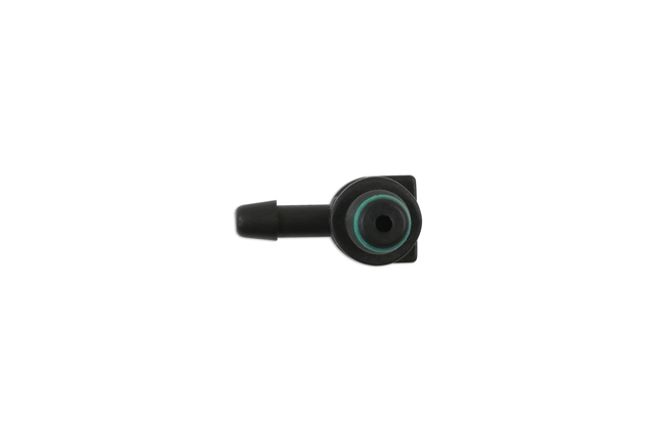 Hovedbilde Drivstoff retur kobling 90 grader 4mm x 6mm 34024