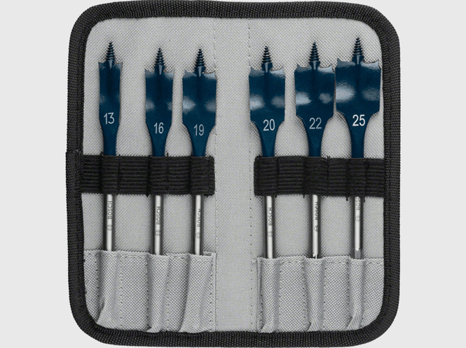 Hovedbilde Bosch Flatfreseborsett 13-25mm A6 Self cut