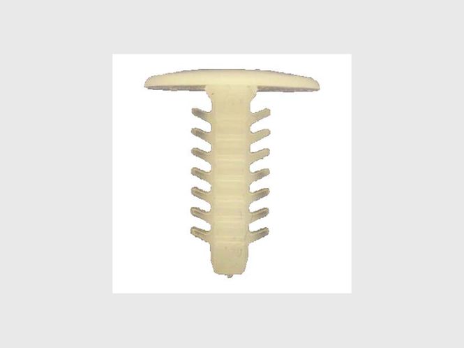 Hovedbilde 7572-1 Plastikk Klips Naturell 10stk