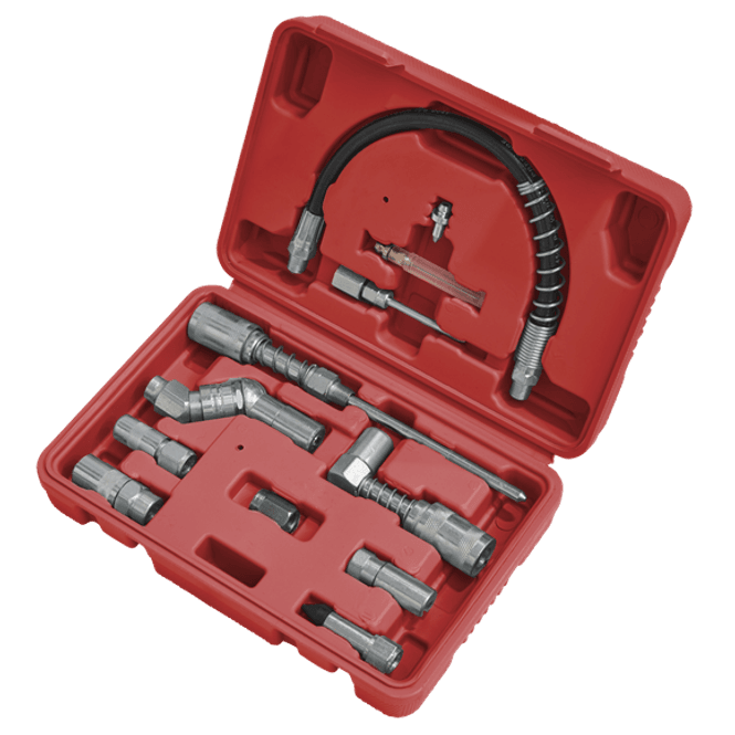 Hovedbilde Fettpresse adapter kit 12 deler AK4482