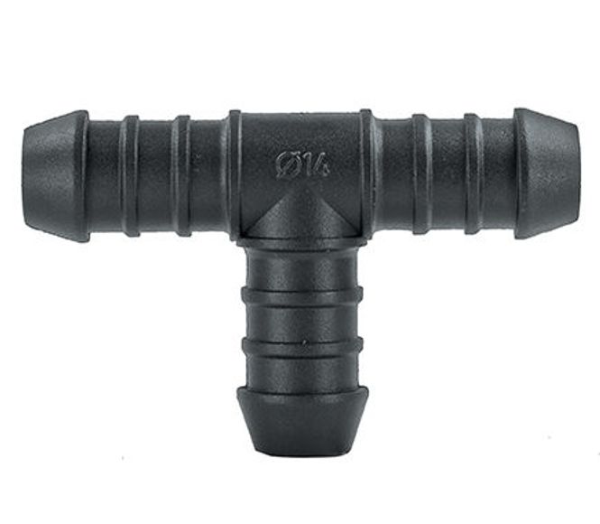 Hovedbilde 84A Slangeskjøt T Skjøt 14x14x14mm 10stk