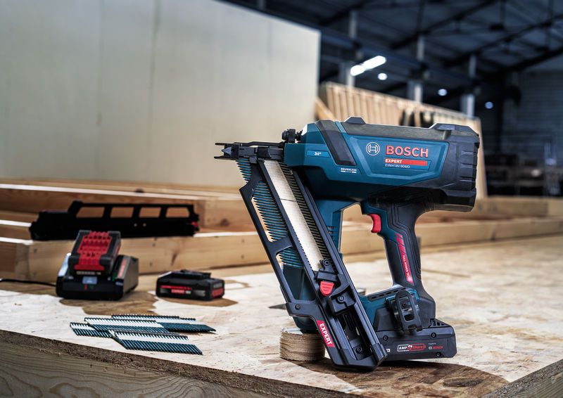 Bosch Batteridrevet spikerpistol  EXPERT EXNH18V-90MD Solo XLB