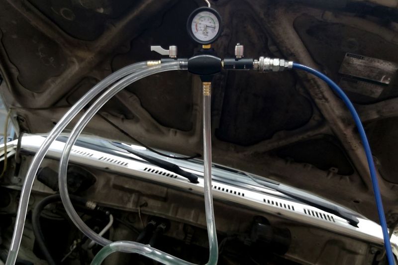 Vakuumpåfyllingssett for kjølesystem - EV/Hybrid/ICE 9116