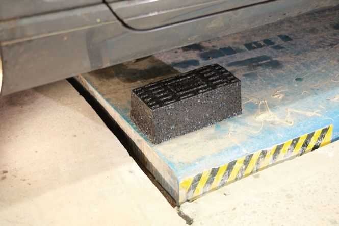 Hovedbilde Løftepute for løftebord - 200 x 100 x 70 mm - 1 stk. 9062