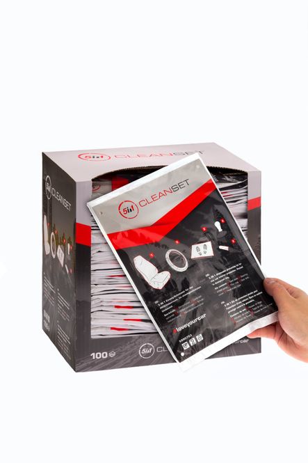 Hovedbilde Beskyttelsessett for bil 5 i 1. 100stk sett