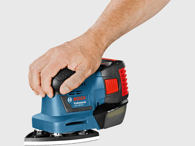 Hovedbilde Bosch Plansliper GSS 18V-10 Solo L-Boxx