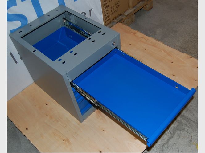 Hovedbilde Skuffeseksjon for bord/benk med 3 skuffer 435x500x385 4-584-3