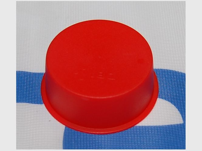 Hovedbilde Plastpropp Rød str 36,8-39,5mm. 10stk 88NA0395A-10