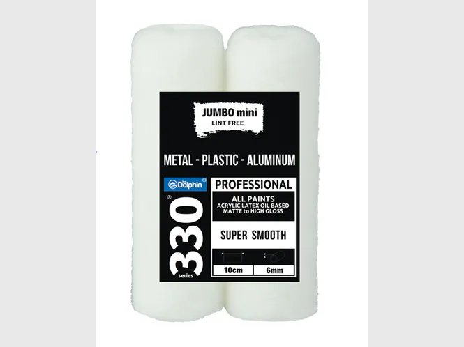 Hovedbilde Malerulle Acrylic Plastic, metal, aluminum 10cm Jumbo mini 2 pakk A10W6_48257_E