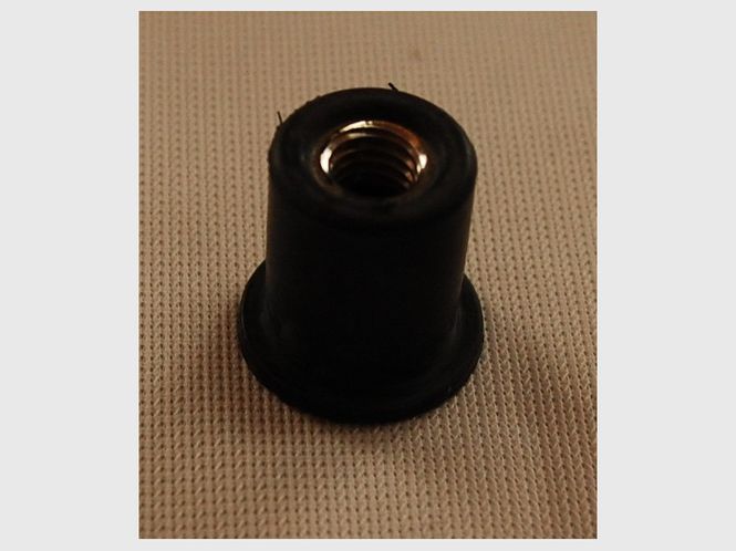 Hovedbilde Gjengeinnsats gummi M6 10stk 2585-10