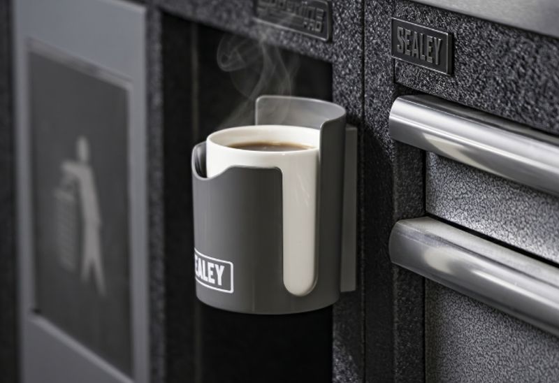 Koppholder med magnet - Grå - APCHG