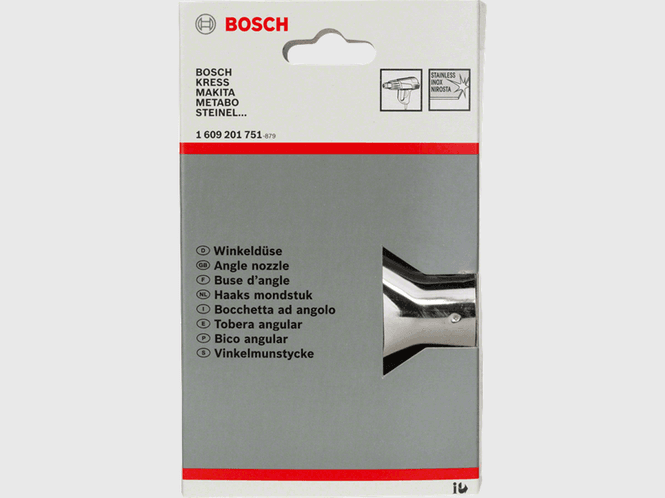 Hovedbilde Bosch Varmluftspistol dyse, Vinkeldyse 80mm