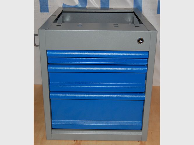 Hovedbilde Skuffeseksjon for bord/benk med 3 skuffer 435x500x385 4-584-3