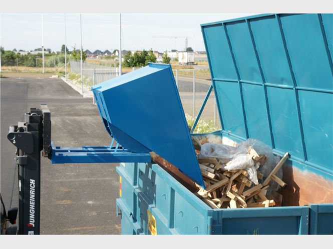 Hovedbilde Tippcontainer Standard 150L Blå