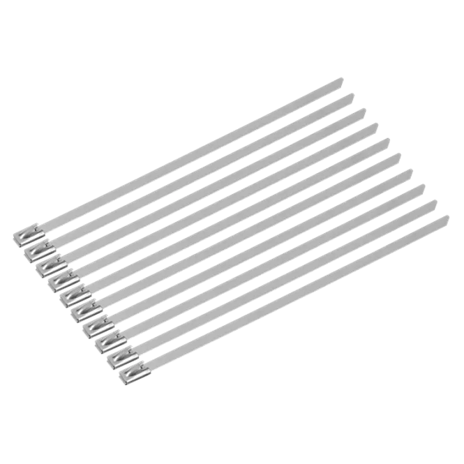 Hovedbilde Rustfrie kabelbånd / strips 150x4,6mm 100stk CTSS150