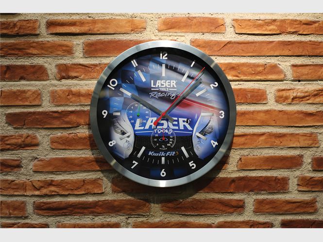 Hovedbilde Laser Tools racing vegg klokke 8346